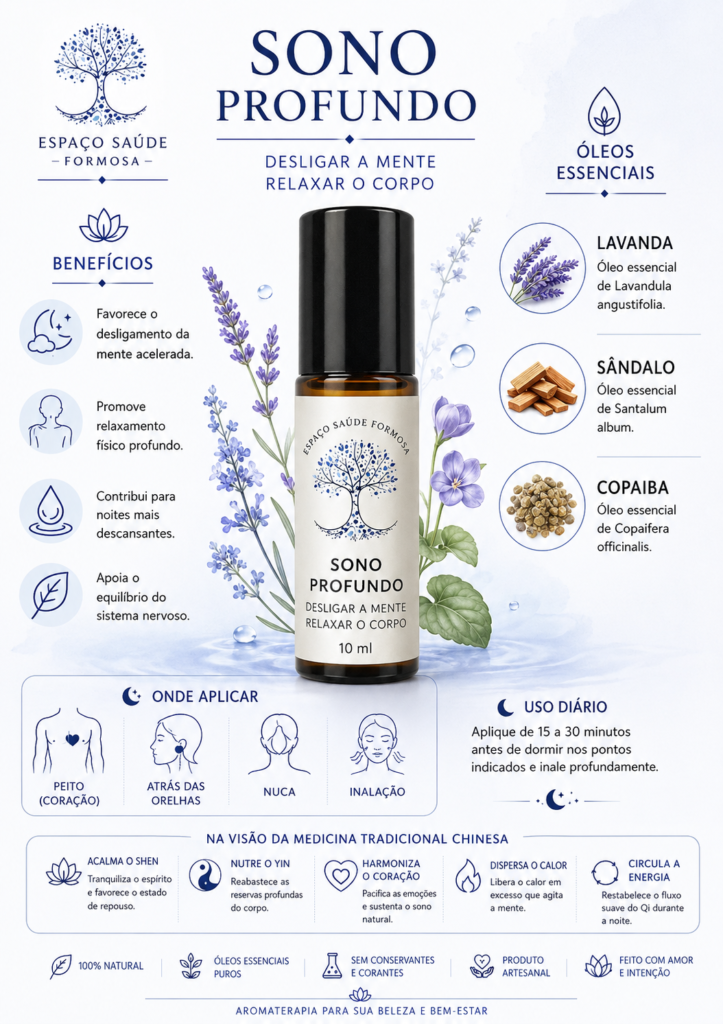 Blends de óleos essenciais - Sono Profundo - 10 ml